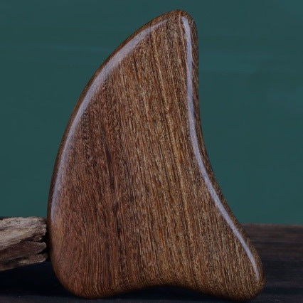 Golden Thread Sandalwood Comb, Natural Sandalwood Scraper, Acupoint Stick, Massage Comb, Health Care Jing County Factory In-stock Wholesale