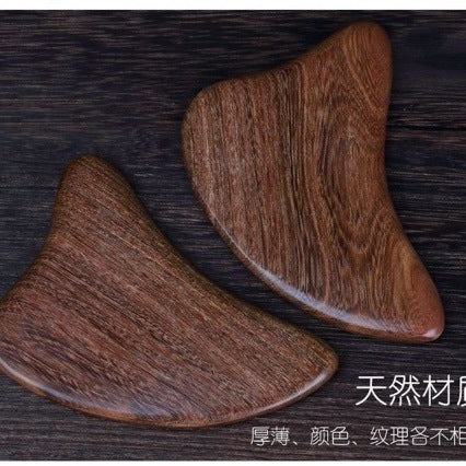 Golden Thread Sandalwood Comb, Natural Sandalwood Scraper, Acupoint Stick, Massage Comb, Health Care Jing County Factory In-stock Wholesale